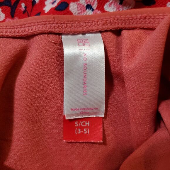 No Boundaries One Piece Swimsuit S Juniors Burnt Orange - Picture 7 of 11